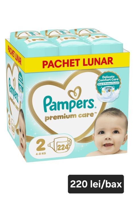 Pampers premium care marimea 2,3,4,5 si 6