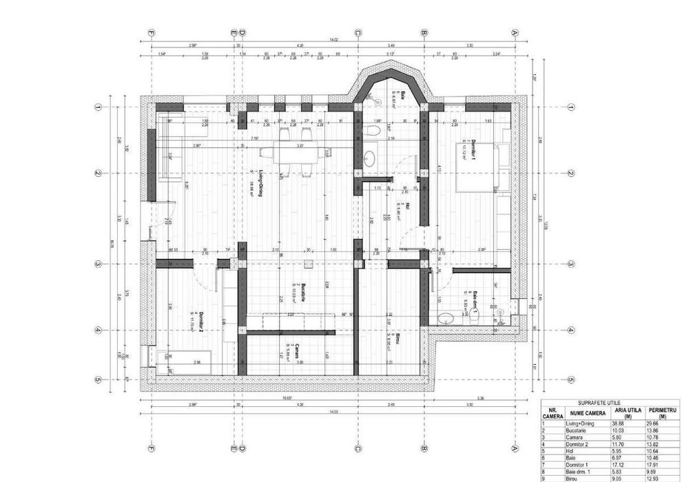 Casă nouă modernă de vânzare în duplex - Vlăduceni, 10 minute de oraș