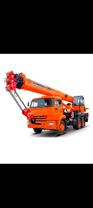 Авто кран хизмати  25т 25м гусок 8м общый 33 метр