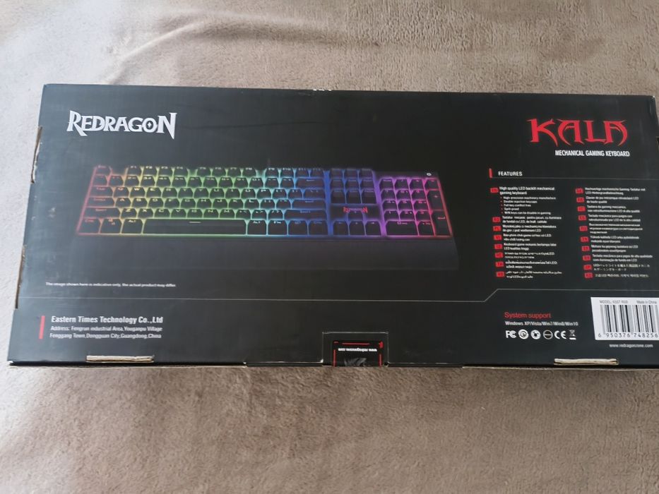 Tastatura mecanica gaming RGB  Redragon Kala K557RGB