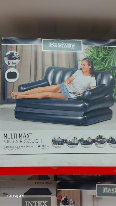 Матрас надувной и кресло