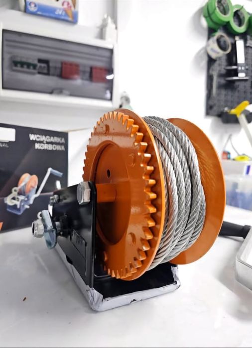 Troliu Profesional Tractare 3500 Lbs Cablu gros oțel import platforma