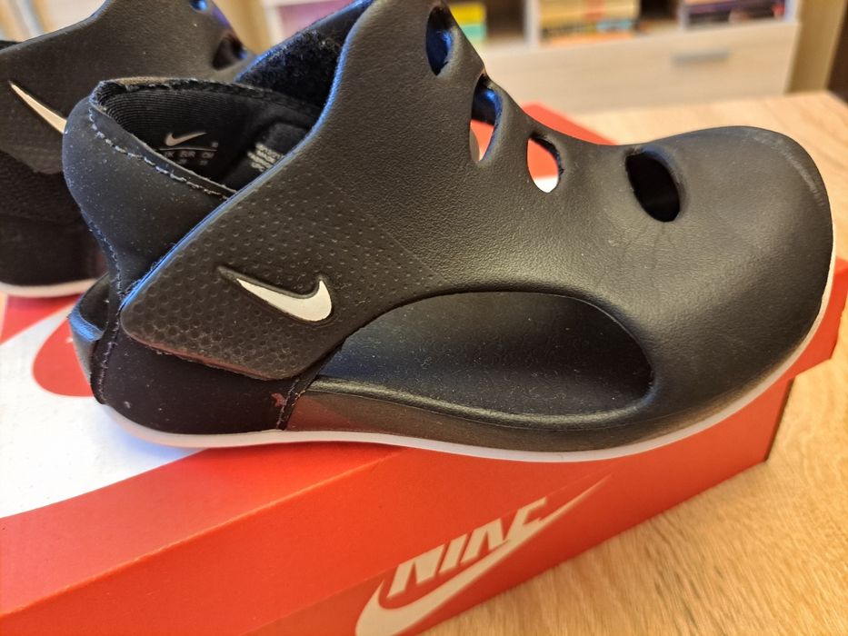 Детски сандали"Nike" в черно