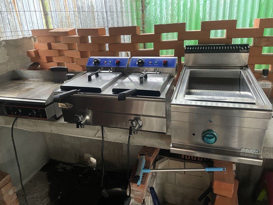 Grill+fripteoza+lada congelate+aparat pt cartofi calzi