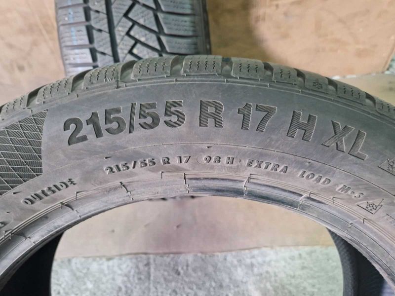 2 Continental R17 215/55
зимни гуми 
DOT4020