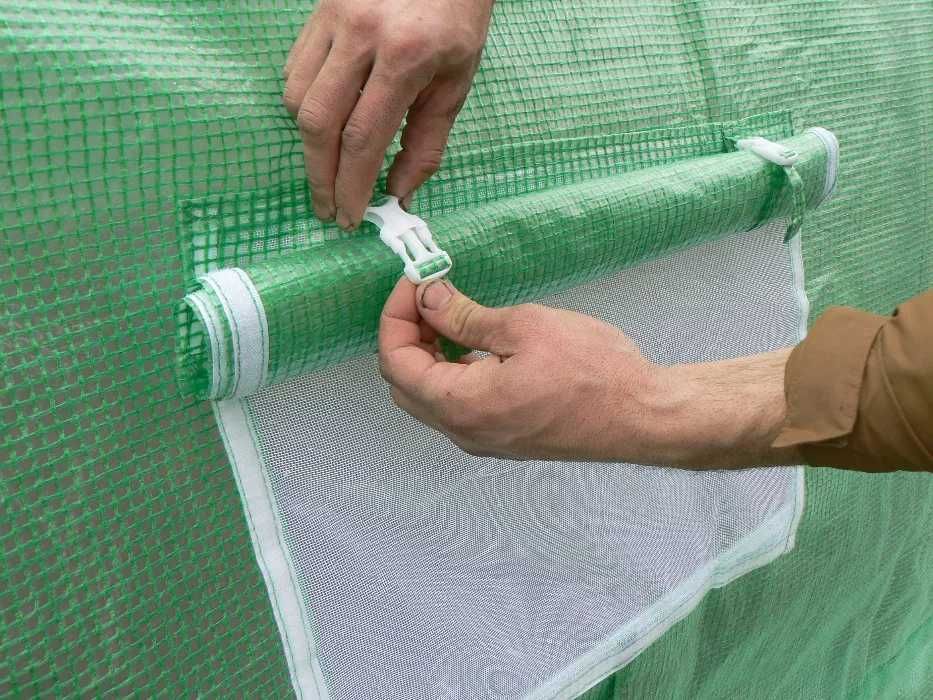 Оранжерия Парник - армиран PE 180 гр/м2 3х4 3х5 3х6 3х7 3х8 3х10 3х12