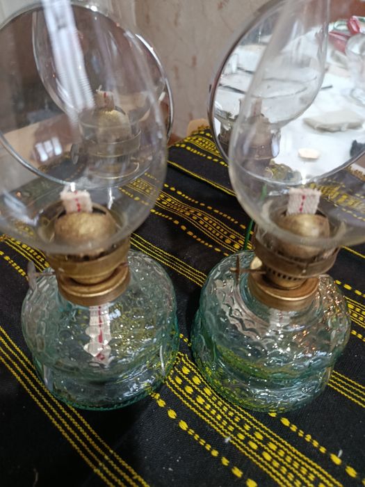Стари газени лампи - 4 броя
