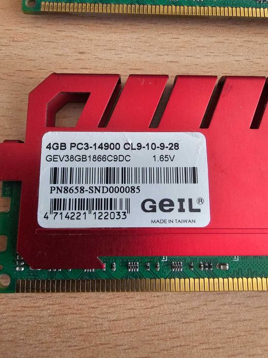 Кит геймърска RAM памет GeIL EVO Veloce 8GB (2x4GB) DDR3 1866MHz