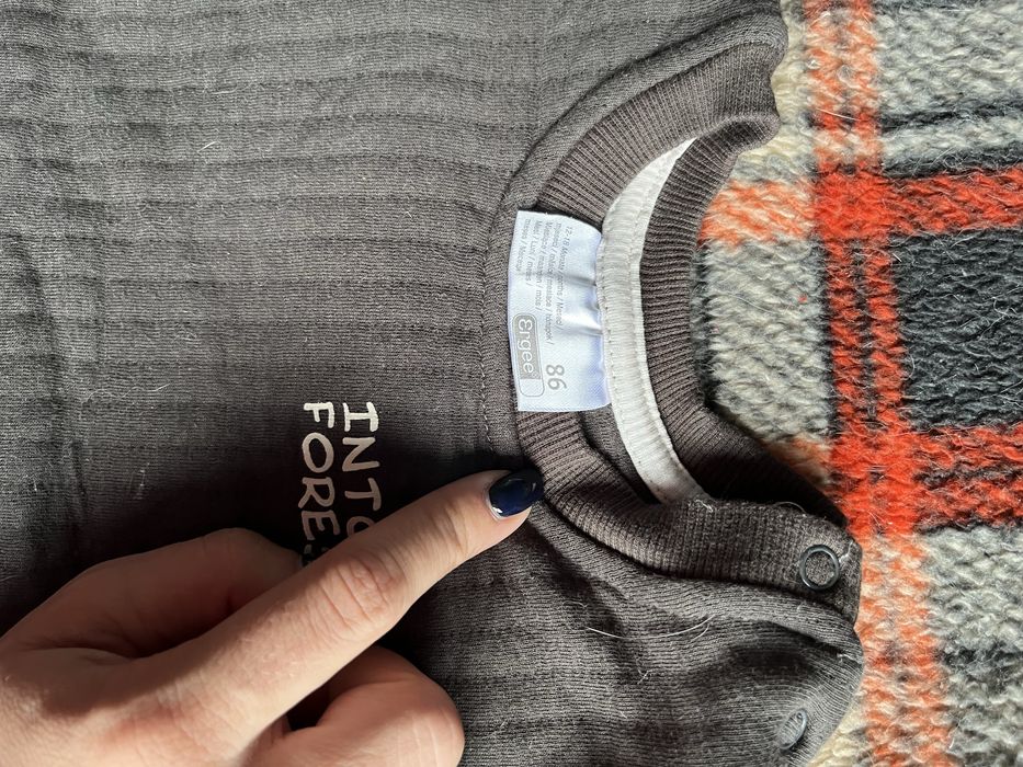 3бр зимни блузи унисекс размер 86