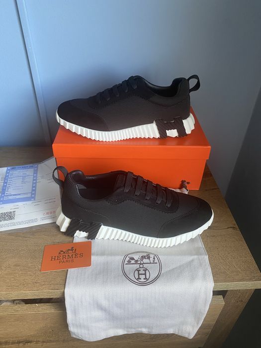 Hermés bouncing negru/alb - Full Bo-Livrare cu verificare - 42,43