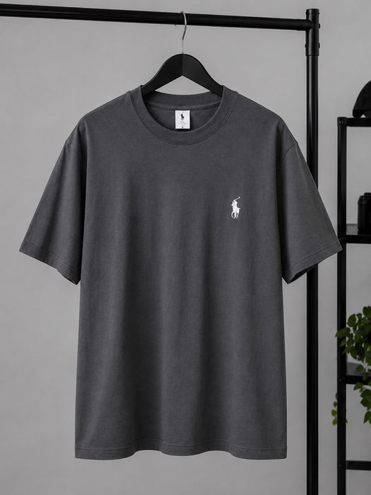 Футоблка Polo однотонная 100% хлопок