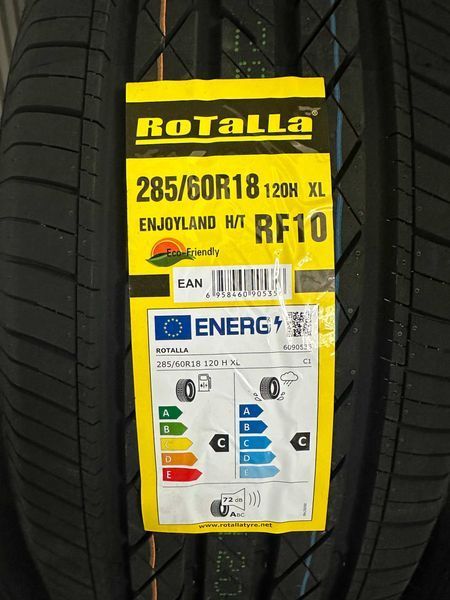 Нови летни джипови гуми ROTALLA ENJOYLAND 285/60R18 120H XL НОВ DOT
