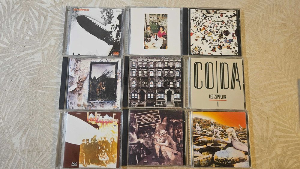 CD Deep Purple, Rainbow, Led Zeppelin и Black Sabbath