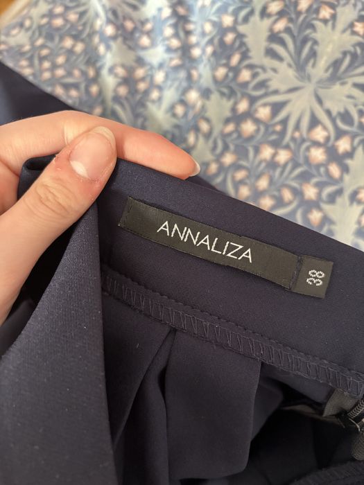 Юбка школьная синия