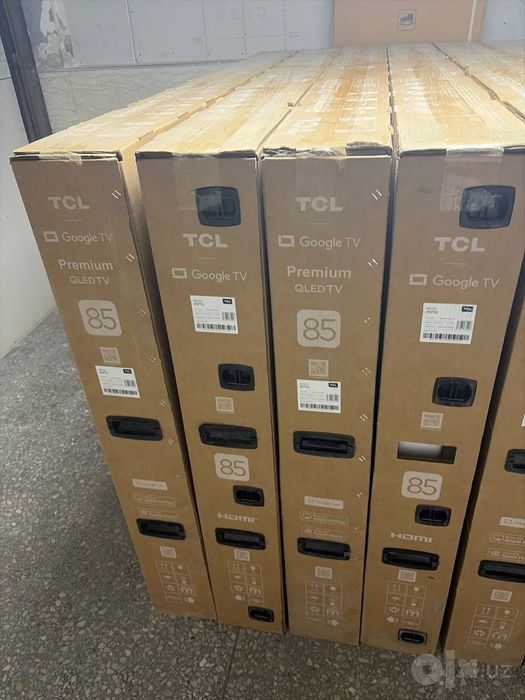 TCL 85 Smart TV, доставка бесплатно 24/7, гарантия
