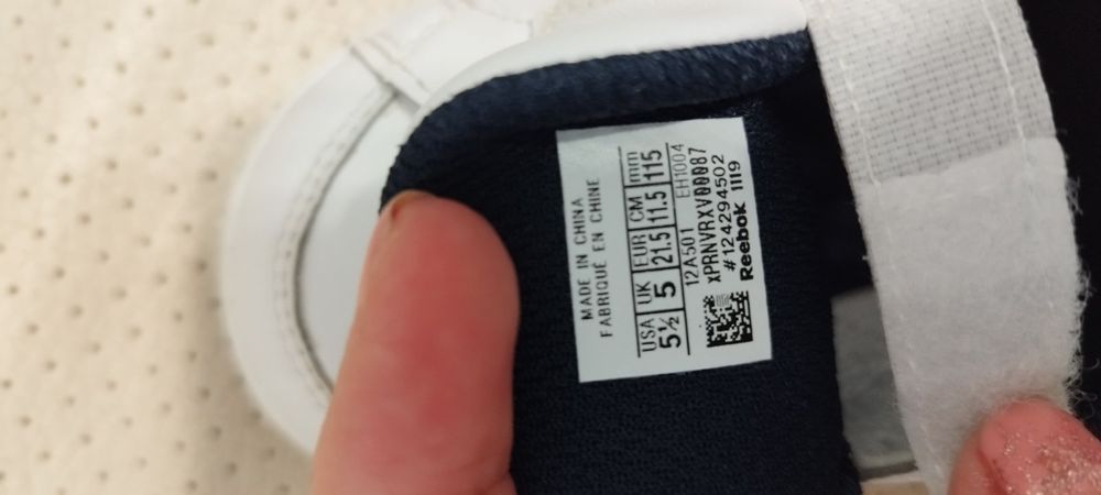 Reebok.   21 номер