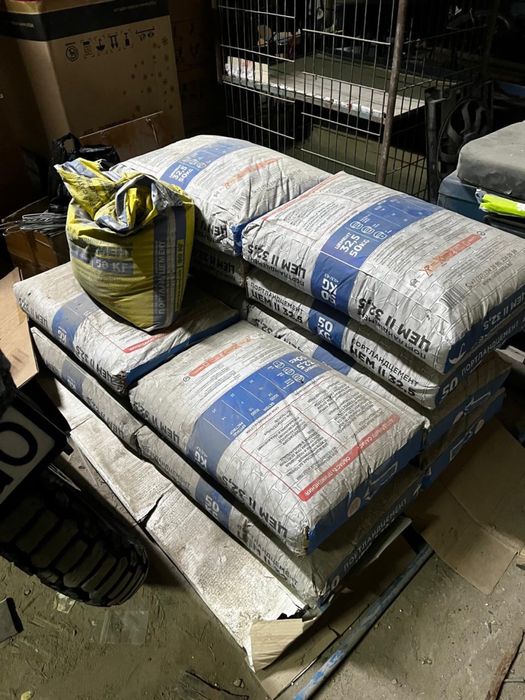 Цемент 12 мешков