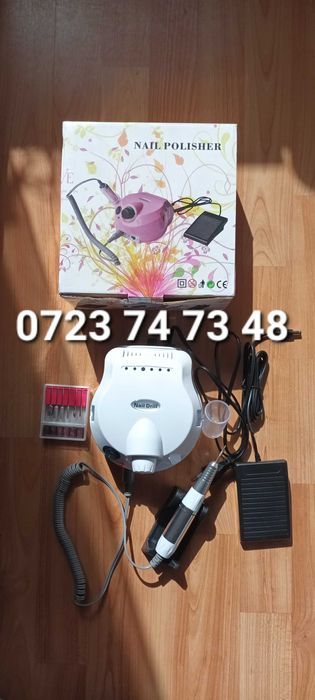 Freza unghii electrica pila unghii  salon aparat manichiura pedichiura