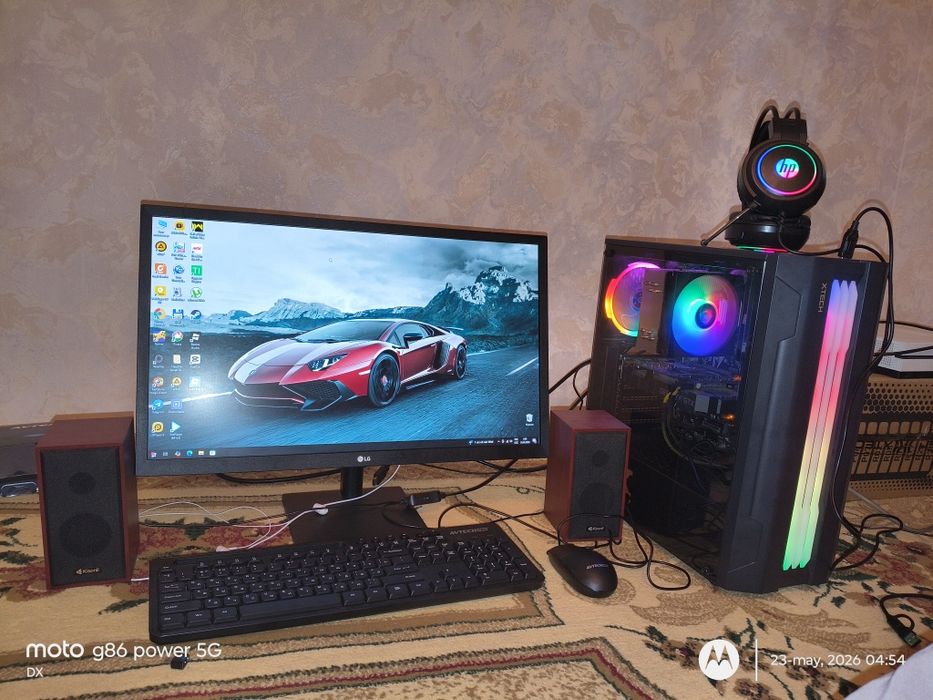 Kompyuter igravoy, Plata Asus - Core i7, DDR 4,