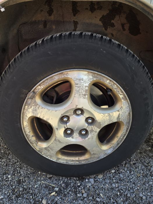Лети джанти с гуми 15 цола,5×100  и зимни гуми