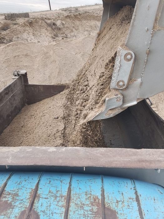 Песок гравий отсев щебень глина