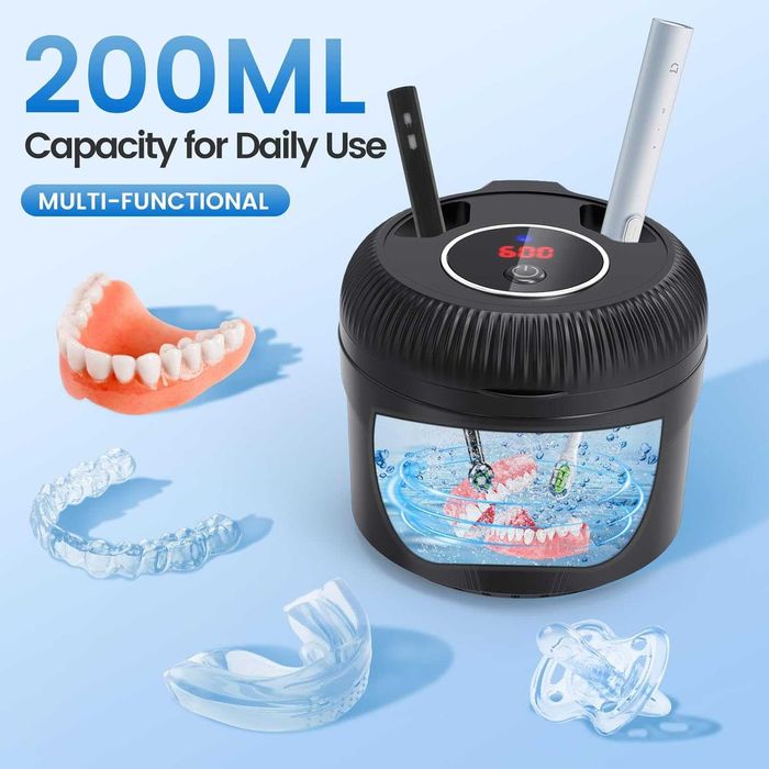 COSICOSY Ултразвукова почистваща машина за фиксатори с 4 режима, 45kHz