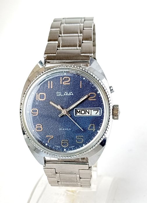 Slava Слава cal. 2428 26j - мъжки механичен часовник с ръчно навиване