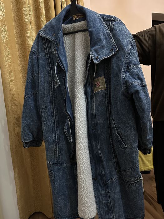 Дубленки джинсовка