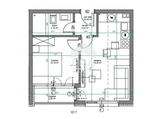 Продава се Двустаен апартамент в Варна, Изгрев - 51 кв.м за 885 €/кв.м - Снимка #9