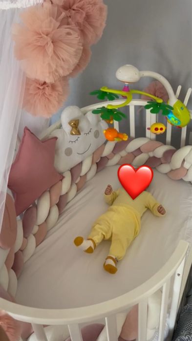 Детская кроватка, бортики