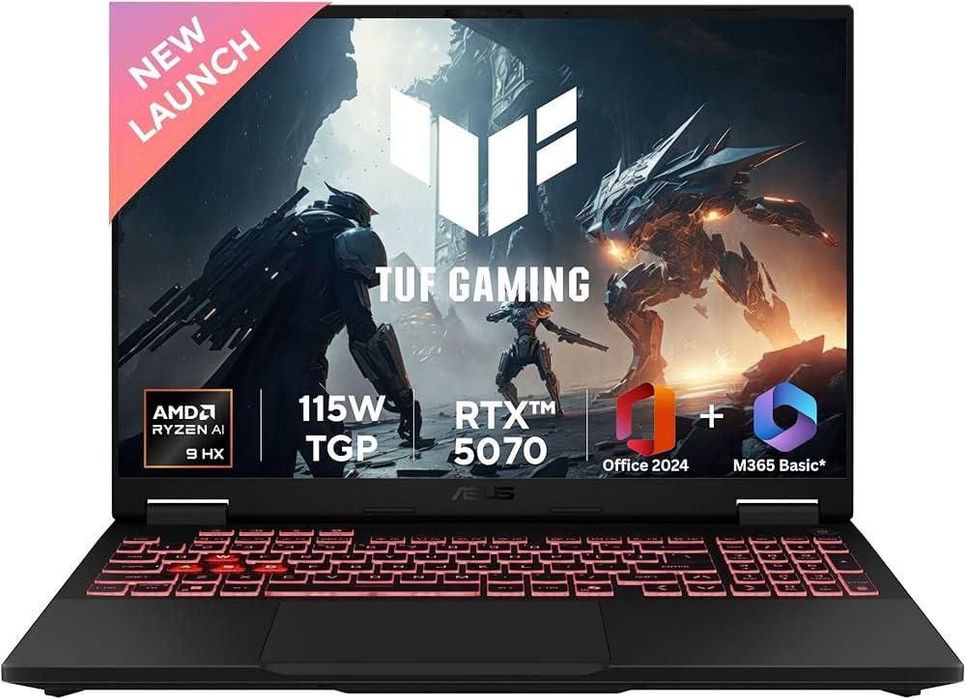 Asus Tuf Gaming A16 R9-8940HX RTX 5070 8G