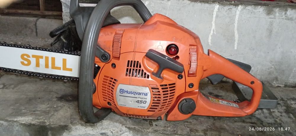 Benzinli arra Husqvarna 450