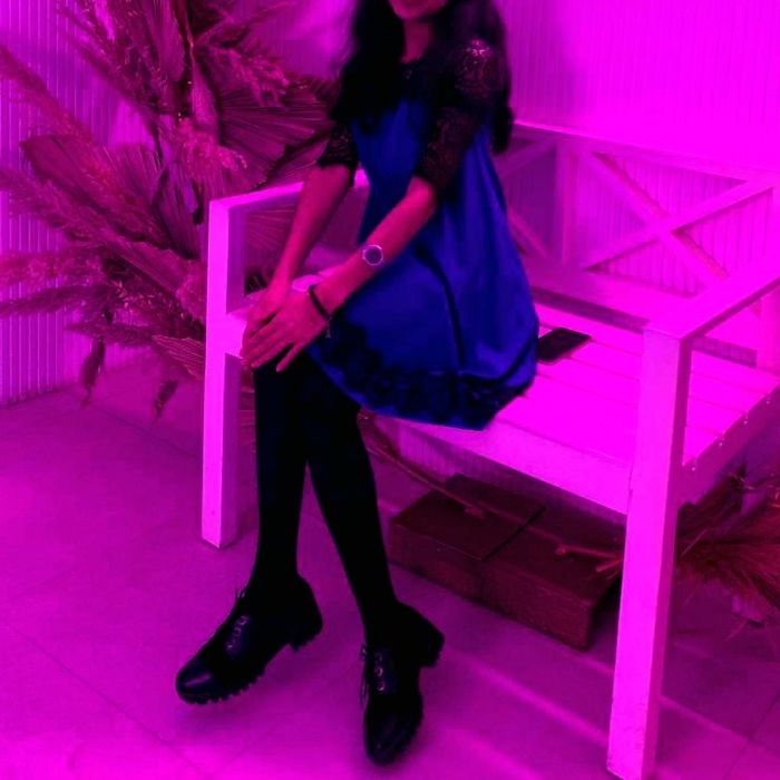 Платье Женское Цвет Электрик