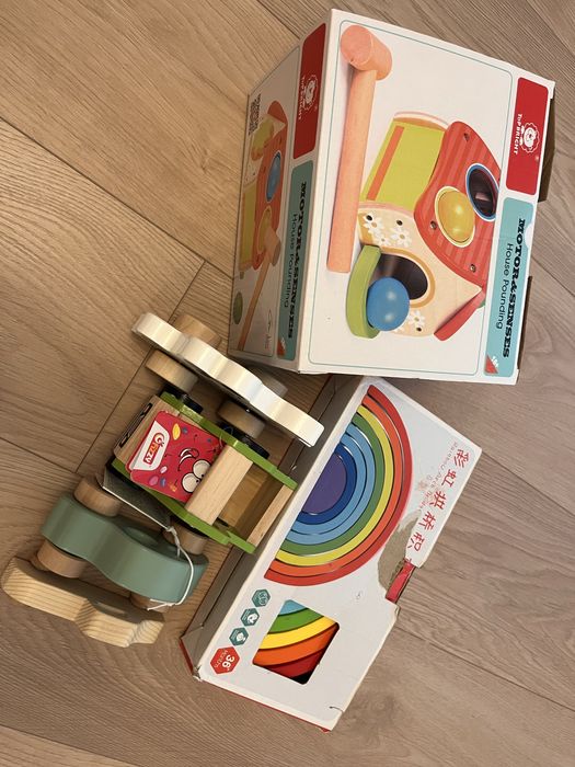 Set jucarii din lemn