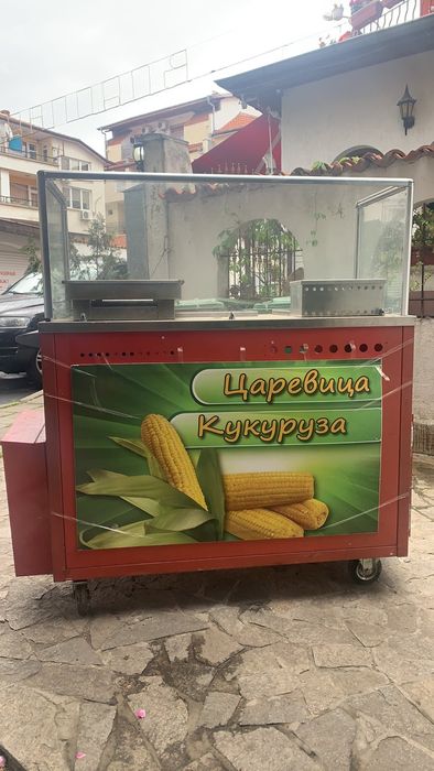 Газова количка за приготвяне на сандвичи