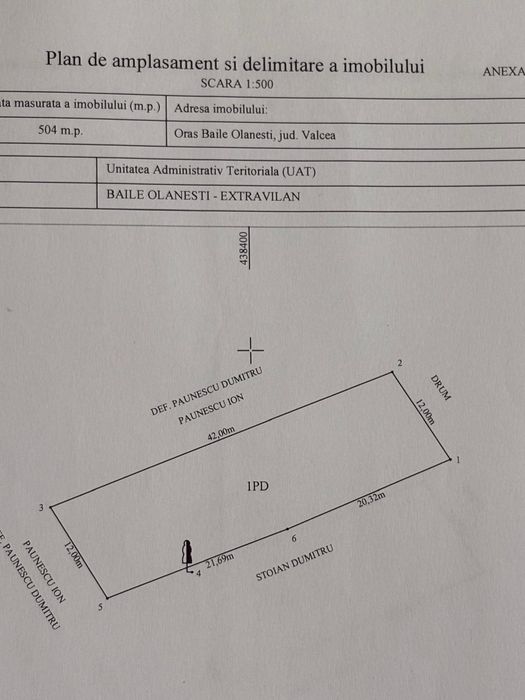 Teren Extravilan Tip Fanete  2240mp Olanesti, Sat Tisa