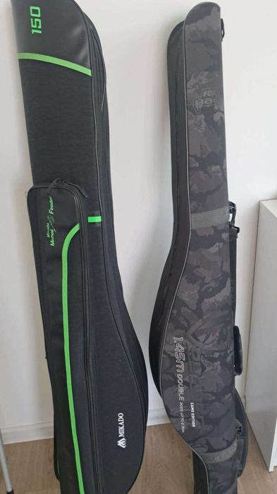 Husa lanseta fox  rage camo edition 1.45 cm  2 comp .hard case