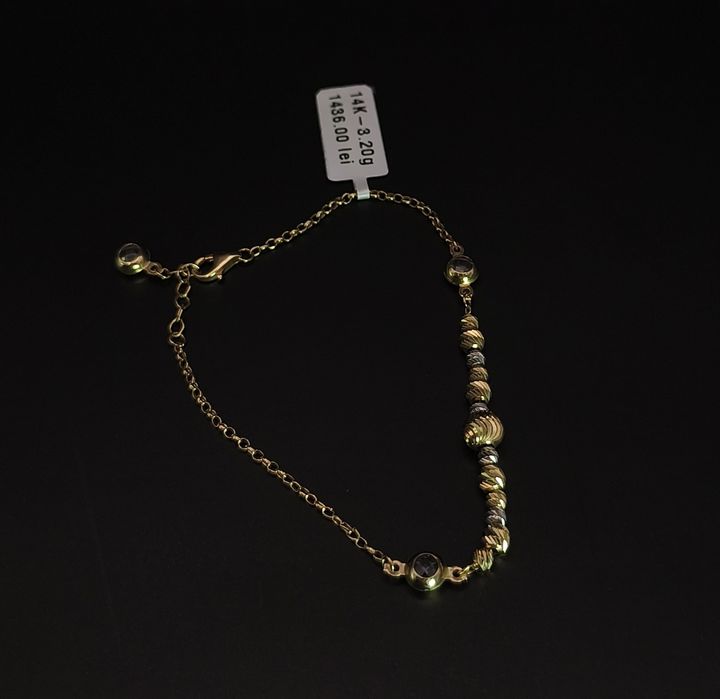 Bijuteria Royal bratara din aur 14k 3.20 gr