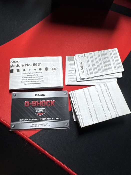 G-schock GST-B300B-1AED ( cerificat de autenticitate