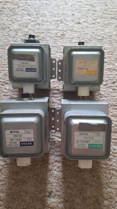 магнетрои ,чинии за микровълнова печка