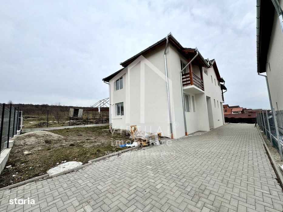 Casa cu 4 camere, 110mp utili,253mp teren, la stadiul de alb, Cisnadie