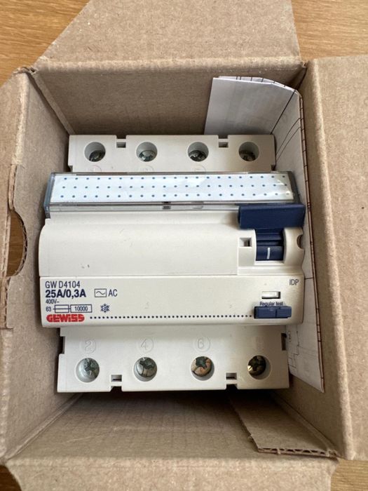 siguranțe electrice Gewiss , diferentiale , disjuctoare, MCB , RCBO