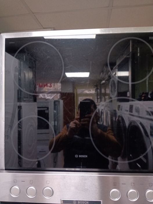 Като нова иноксова печка за вграждане Бош Bosch с 2 години гаранция!