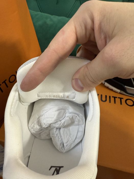 Adidasi Louis Vuitton Trainer piele naturala 100% Full Box Premium