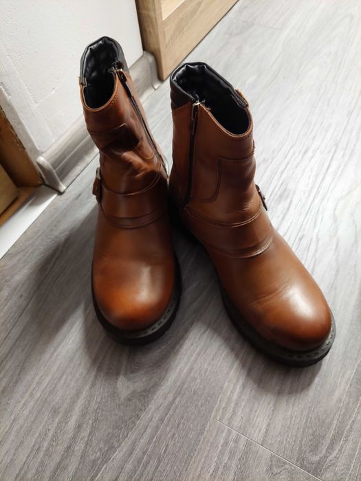 Супер мъжки боти естествена кожа НОВИ