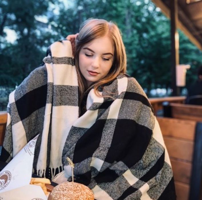 Плед для кафе, ресторанов и дачи