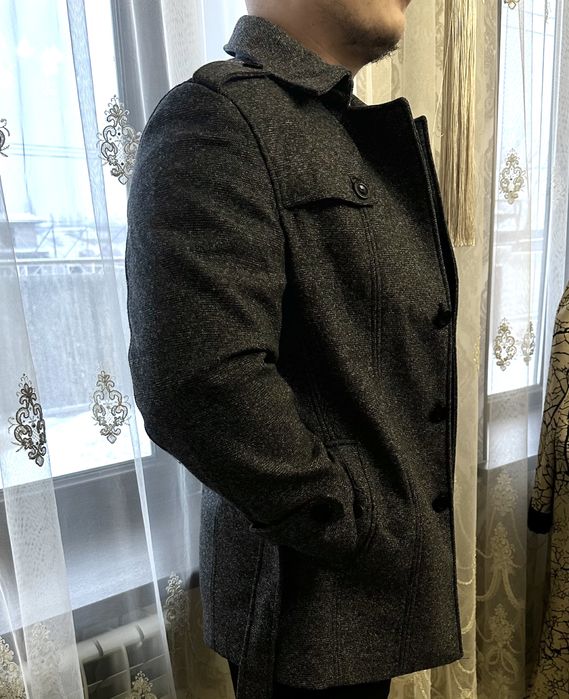 Пальто драповое мужское