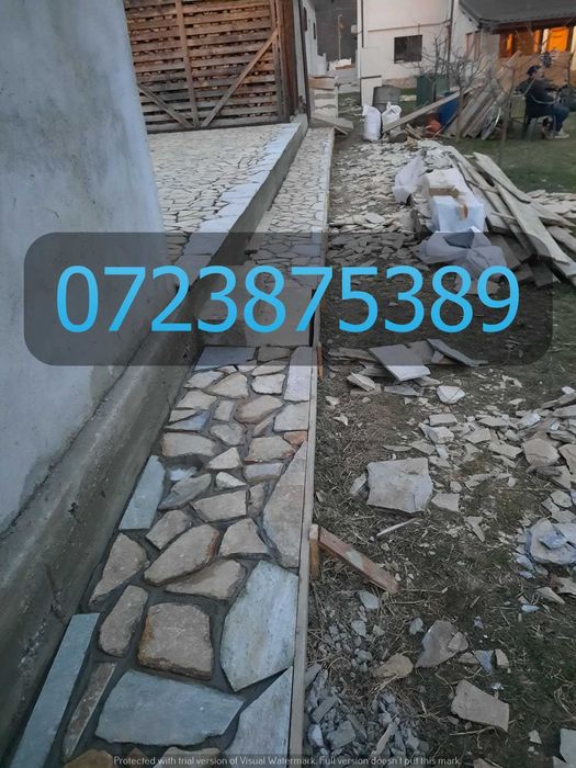 Amenajări Exterioare Profesionale cu Piatră Naturală de Munte