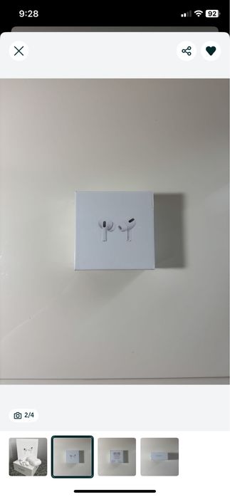 Промоция-AirPods Pro 2- слушалки на Apple  нови за Iphone и Android