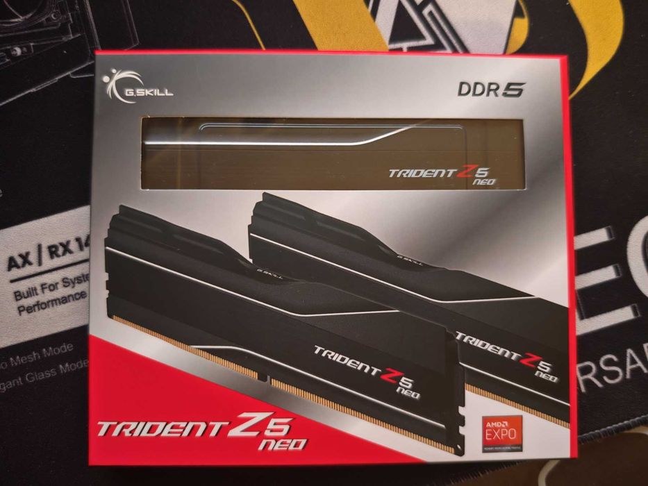 НОВА ! Рам памет G.SKILL Trident Z5 Neo Black 32GB (2x16GB) DDR5 6000MHz CL30